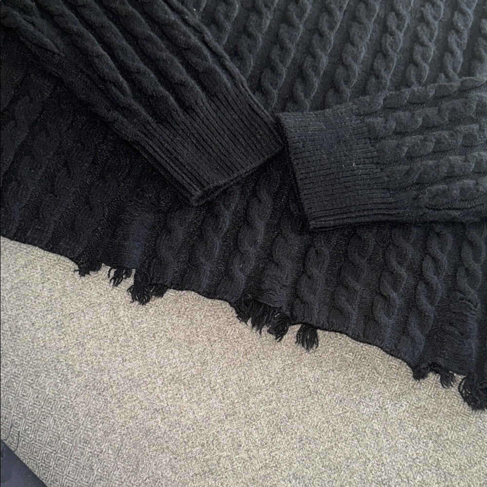 Truth Black Knit Turtleneck Sweater - Picture 6 of 10